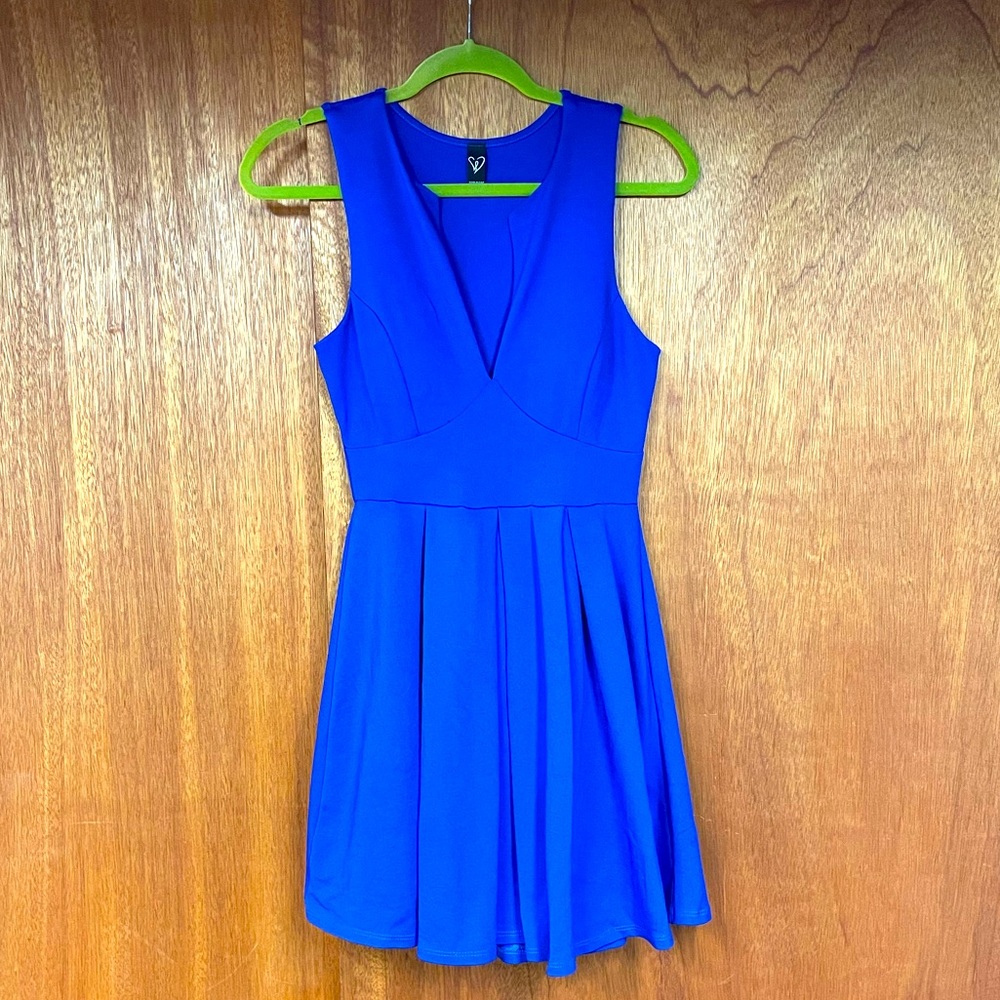 Medium blue dress